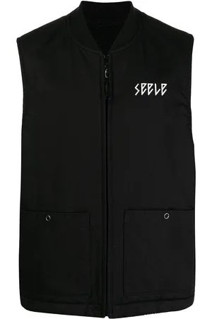 UNDERCOVER Wendbare Weste mit Slogan-Print