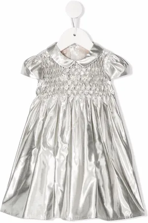 LA STUPENDERIA Kleid mit Metallic-Effekt