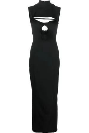 Jacquemus La Robe Palmi Maxikleid mit Cut-out