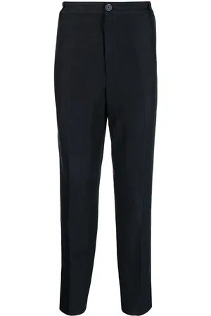 Armani Exchange High-rise tapered trousers