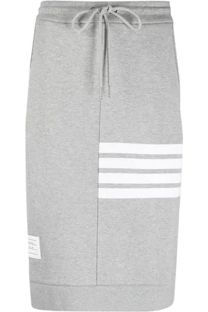 Thom Browne Schmaler Rock mit Logo-Streifen