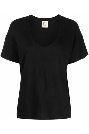 Paula T-Shirt mit U-Ausschnitt