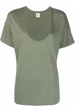 Paula T-Shirt mit U-Ausschnitt