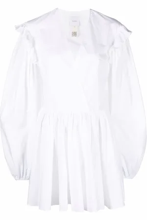 Patou Kleid mit V-Ausschnitt
