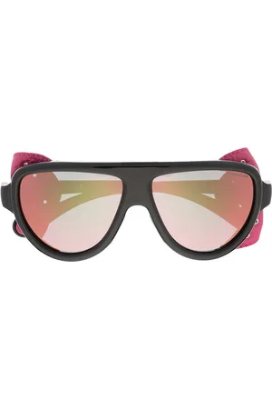 Moncler Detachable eye shield sunglasses