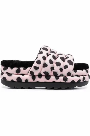 UGG Pantoletten mit Geparden-Print