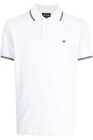 Emporio Armani Poloshirt mit Logo-Stickerei