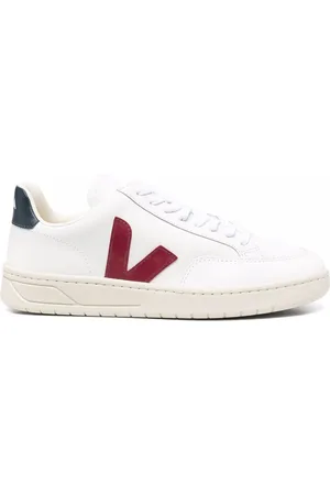 Veja V-12 Sneakers mit Kontrasteinsatz