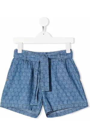 Michael Kors Jeansshorts mit Monogramm-Print