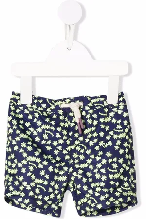 BONPOINT Gemusterte Badeshorts mit Kordelzug