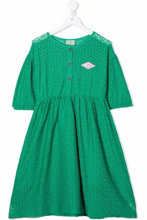 The Campamento Kleid mit Logo-Patch