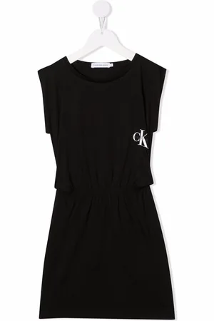 Calvin Klein Ärmelloses Jerseykleid mit Logo-Print