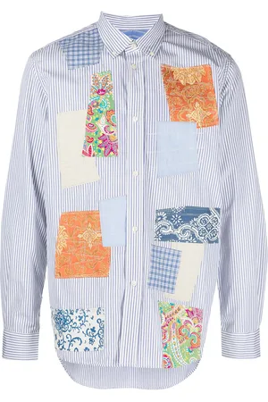 JUNYA WATANABE Hemd im Patchwork-Look