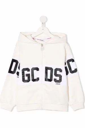 GCDS Kapuzenjacke mit Logo-Print