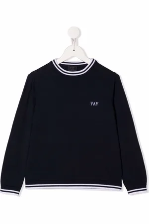 FAY Sweatshirt mit Logo-Print