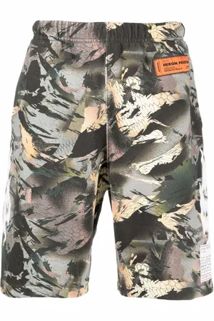 Heron Preston Joggingshorts mit Camouflage-Print