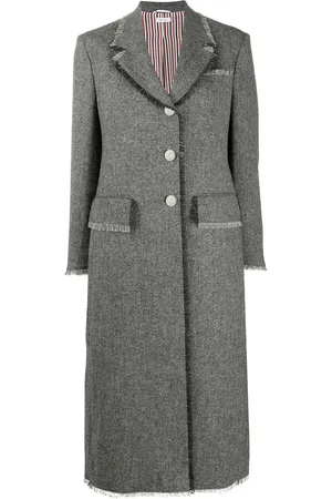 Thom Browne Mantel mit RWB-Streifen