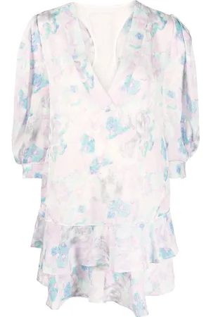 IRO Oslona Kleid mit Print