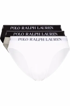 Ralph Lauren Set aus drei Slips mit Logo-Bund