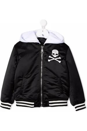 Philipp Plein Bomberjacke mit Kapuze