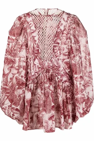 Stella McCartney Kleid mit Zeichnungs-Print