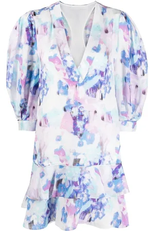 IRO Oslona Kleid mit Print