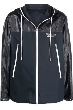 Moncler Kapuzenjacke mit Logo-Print