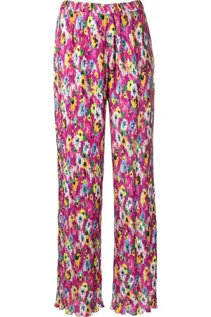 Msgm Hose mit blumigem Print