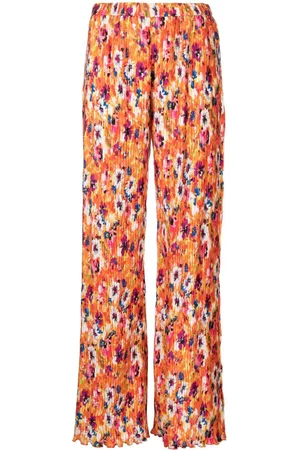 Msgm Hose mit blumigem Print