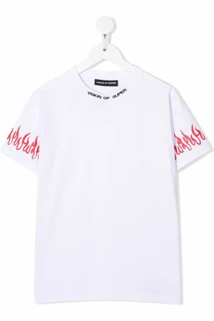 Vision Of Super T-Shirt mit Flammen