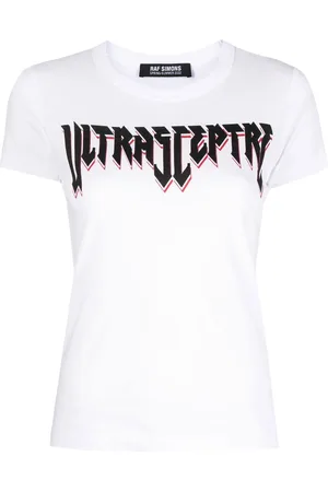 RAF SIMONS T-Shirt mit grafischem Print