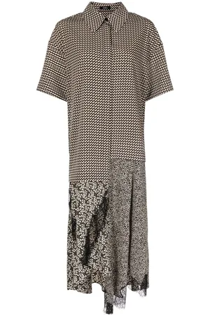 GOEN.J Kleid mit Spitze