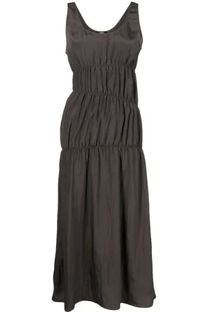 GOEN.J Midikleid mit Raffung