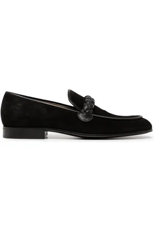 Gianvito Rossi Massimo Loafer auf Wildleder