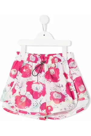 Le pandorine Shorts mit Blumen-Print