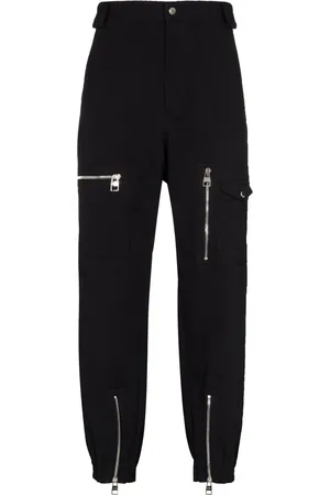 Alexander McQueen Tapered-Hose mit Reißverschlussdetail