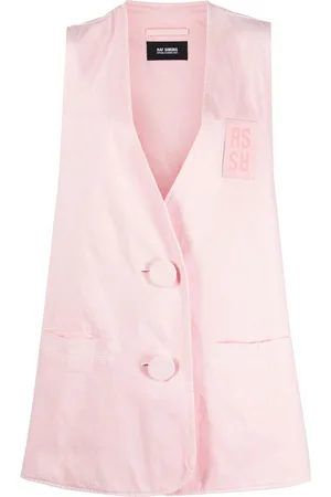 RAF SIMONS Oversized-Weste mit Logo