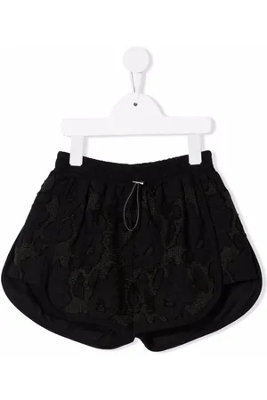 Le pandorine Shorts aus floraler Spitze