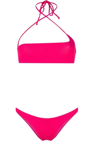 The Attico Gerippter Neckholder-Bikini