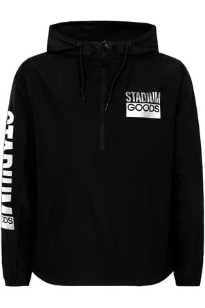 STADIUM GOODS® Logo-print windbreaker "Black/Reflective"