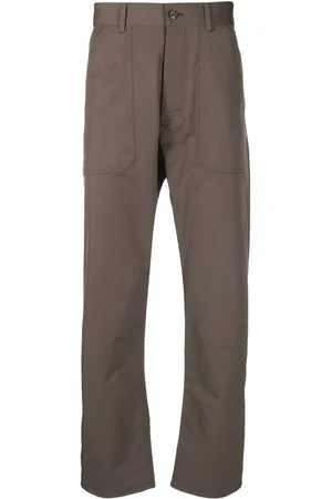 Nanushka Straight-Leg-Hose mit hohem Bund