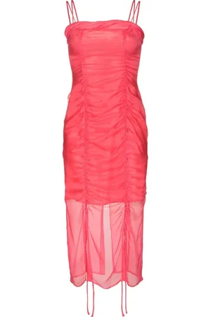 REJINA PYO Kleid mit Rüschendetail