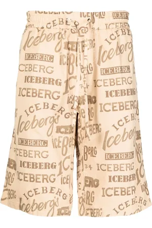 Iceberg Segelshorts mit Logo-Print