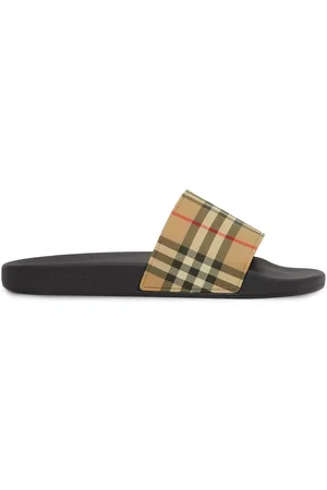 Burberry Pantoletten mit Vintage-Check