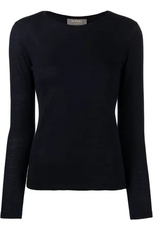 N.PEAL Klassischer Kaschmirpullover