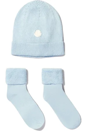 Moncler Socken & Strümpfe - Wool-cotton hat and socks set
