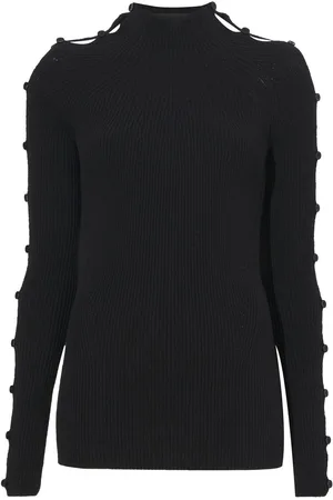 Proenza Schouler Gerippter Pullover mit Knöpfen