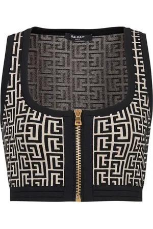 Balmain Top mit Muster