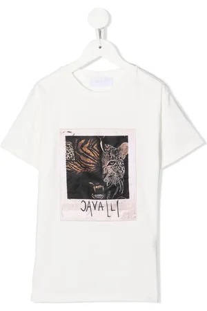 Roberto Cavalli T-Shirt mit grafischem Print