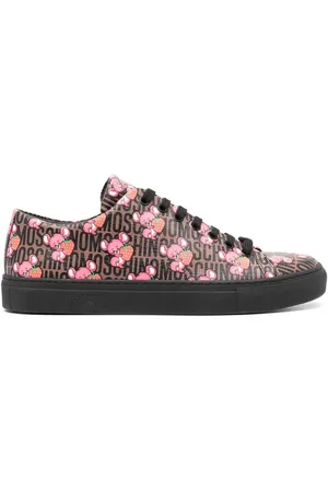 Moschino Sneakers mit Logo-Print